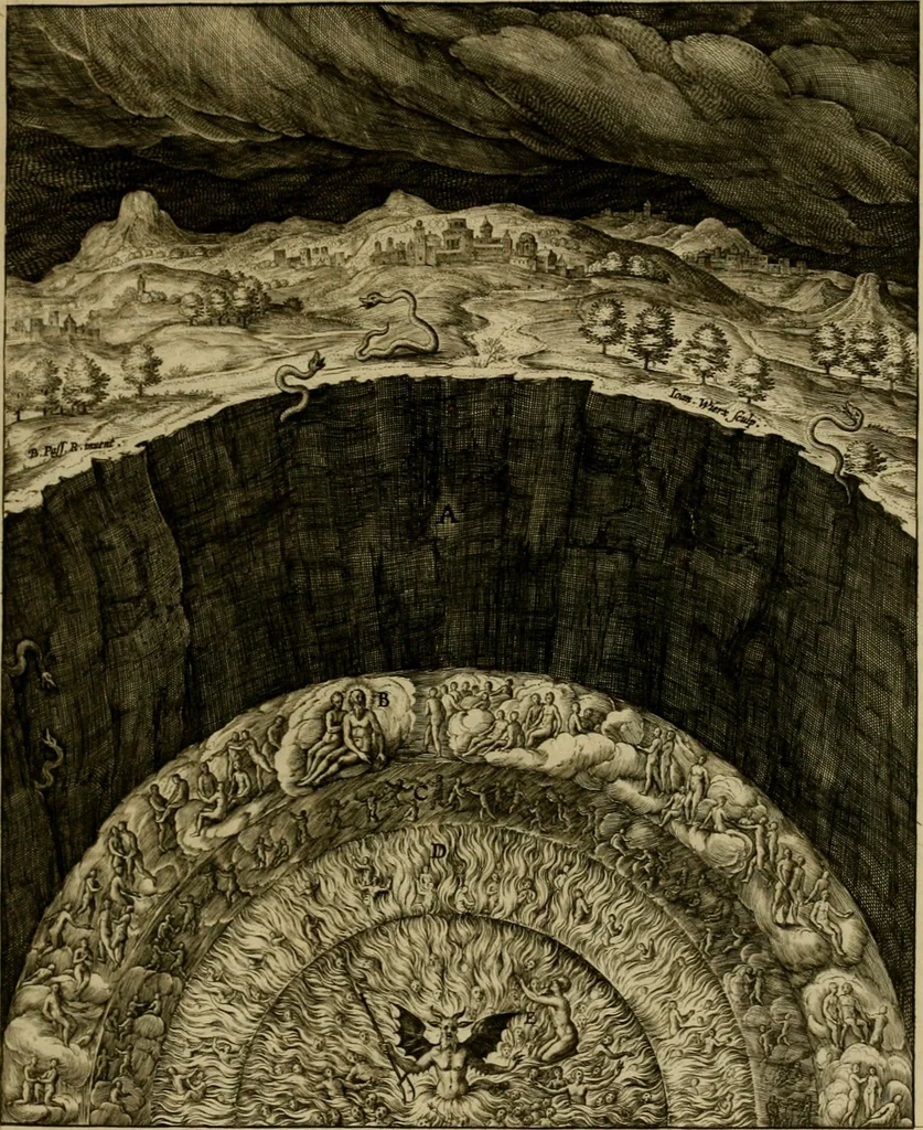 An illustration from Adnotationes et meditationes in Evangelia qvae in sacrosancto Missae sacrificio toto anno legvntur : cum Evangeliorvm concordantia historiae integritati sufficienti : accessit & index historiam ipsam euangelicam in ordinem temporis vitae Christi distribuens, 1595, leaf 218