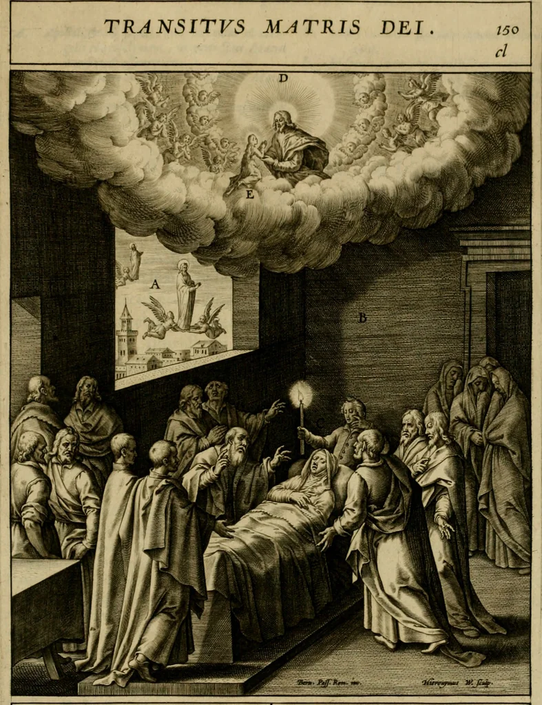 An illustration from Adnotationes et meditationes in Evangelia qvae in sacrosancto Missae sacrificio toto anno legvntur : cum Evangeliorvm concordantia historiae integritati sufficienti : accessit & index historiam ipsam euangelicam in ordinem temporis vitae Christi distribuens, 1595, leaf 860