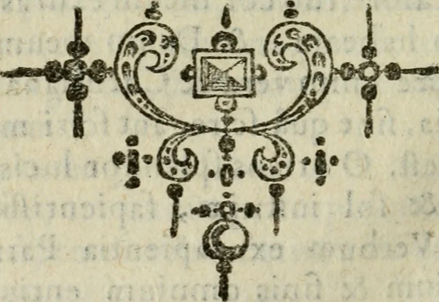 An illustration from Adolescens academicus sub institutione Salomonis, 1633, leaf 193