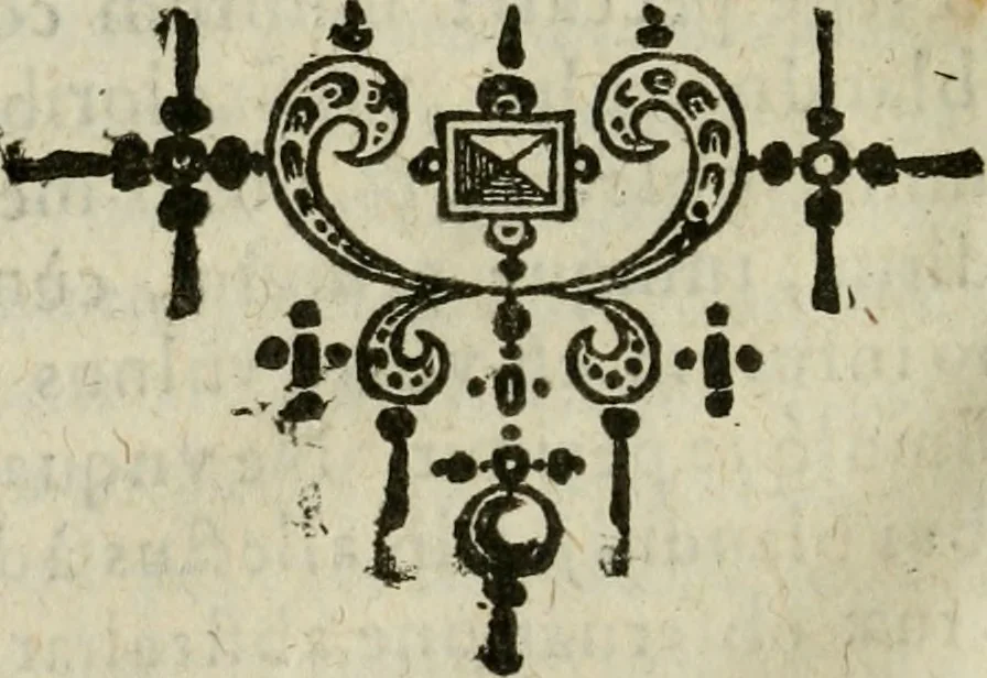 An illustration from Adolescens academicus sub institutione Salomonis, 1633, leaf 503