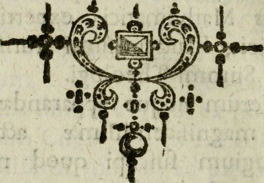 An illustration from Adolescens academicus sub institutione Salomonis, 1633, leaf 55