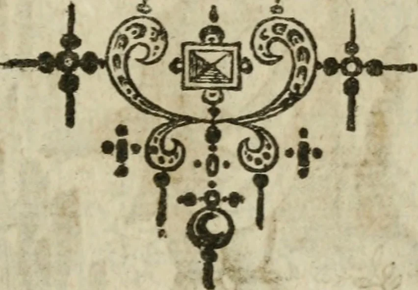 An illustration from Adolescens academicus sub institutione Salomonis, 1633, leaf 626