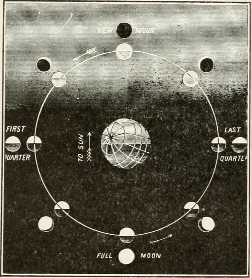An illustration from The Adolfo Stahl lectures in astronomy, delivered in San Francisco, California, in 1916-17 and 1917-18, under the auspices of the Astronomical Society of the Pacific, 1919, leaf 134