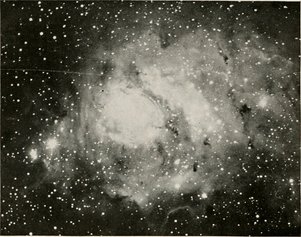 An illustration from The Adolfo Stahl lectures in astronomy, delivered in San Francisco, California, in 1916-17 and 1917-18, under the auspices of the Astronomical Society of the Pacific, 1919, leaf 159