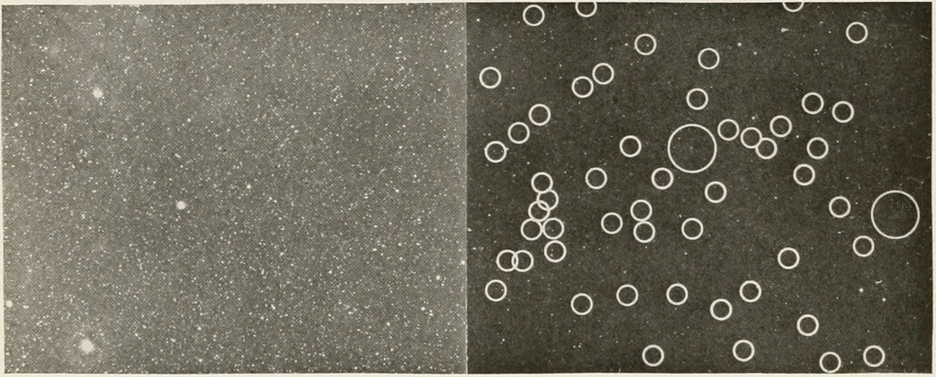 An illustration from The Adolfo Stahl lectures in astronomy, delivered in San Francisco, California, in 1916-17 and 1917-18, under the auspices of the Astronomical Society of the Pacific, 1919, leaf 167
