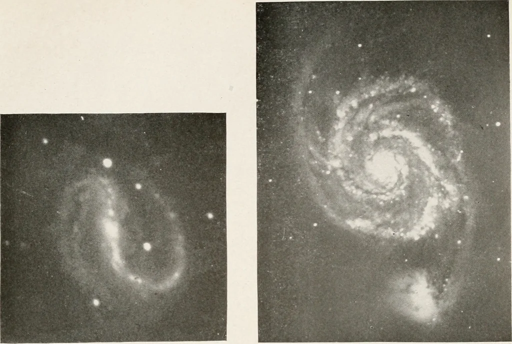 An illustration from The Adolfo Stahl lectures in astronomy, delivered in San Francisco, California, in 1916-17 and 1917-18, under the auspices of the Astronomical Society of the Pacific, 1919, leaf 170