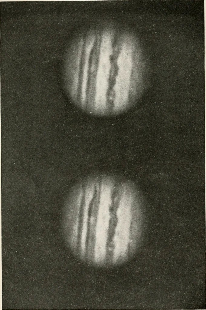 An illustration from The Adolfo Stahl lectures in astronomy, delivered in San Francisco, California, in 1916-17 and 1917-18, under the auspices of the Astronomical Society of the Pacific, 1919, leaf 25