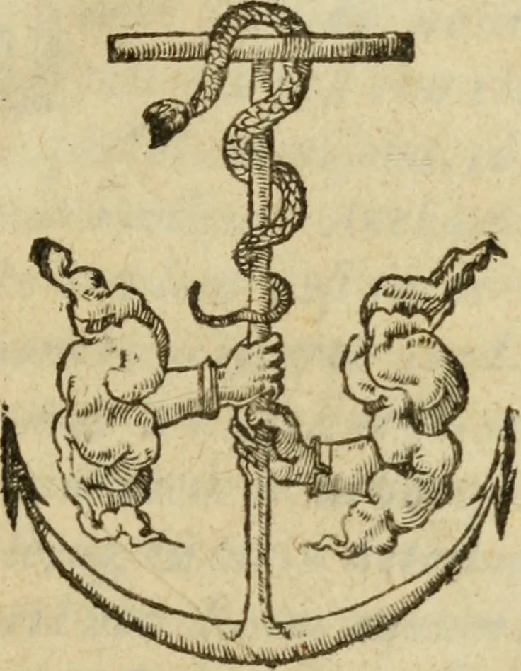 An illustration from Ad repetitionem primam F. Claudij de Sainctes De rebus eucharistiae controuersis ... responsio, 1577, leaf 4
