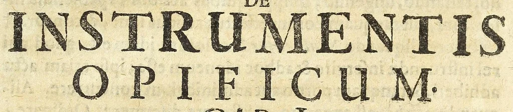 An illustration from Adriani Beieri J.U.D. & in Academia Jenensi prof. publ., De varii generis instrumentis : cum maximè opificum occasione tituli Pandectarum De instructo vel instrumento legato, XXXIII.7., Tractatio vom Handwerks-Zeuge, 1691, leaf 11