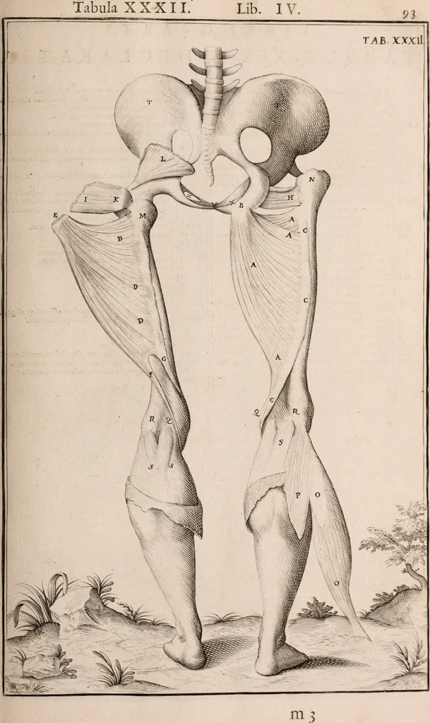 An illustration from Adriani Spigelii Bruxellensis, 1645, leaf 438