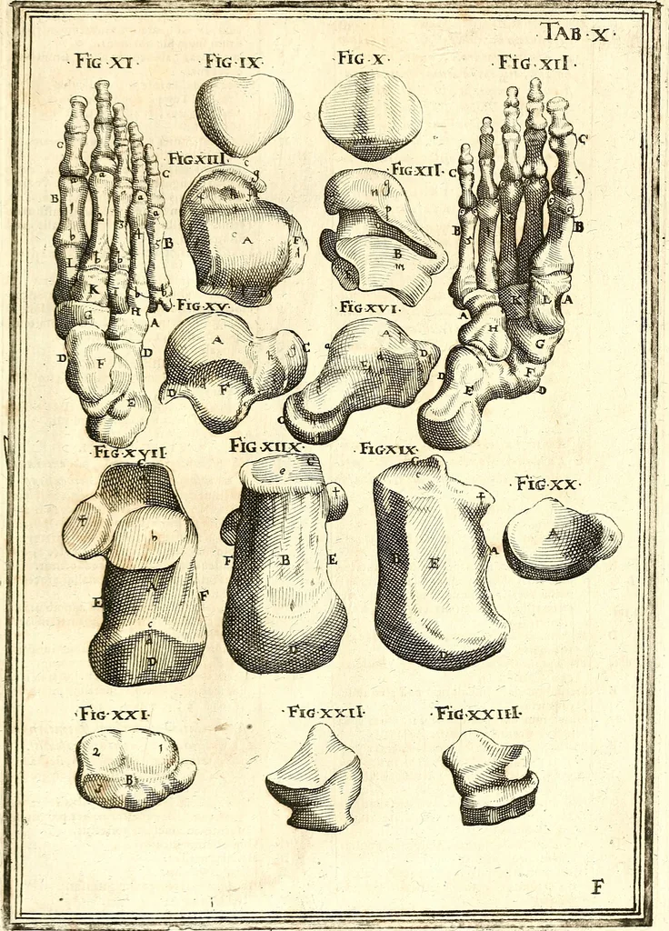 An illustration from Adriani Spigelii ... De humani corporis fabrica libri decem, tabulis XCIIX aeri incisis elegantissimis, nec antehac visis exornati. Serenissimo Ioanni Cornelio Venetiarum duci dicati : opus posthumum : Daniel Bucretius Vratislaviensis Philos. & Medic. D, 1632, leaf 470