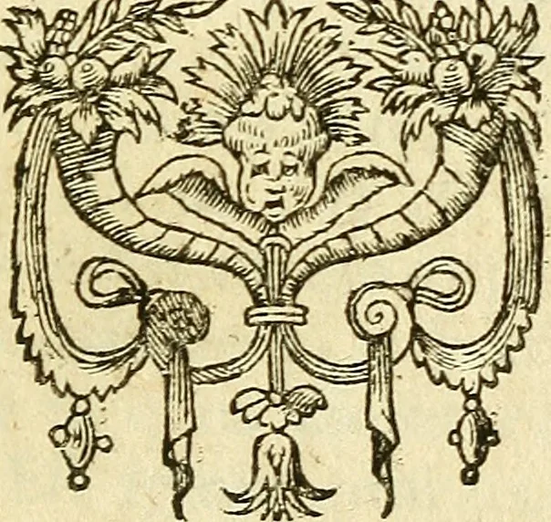 An illustration from Ad tractationem de ministrorum evangelii gradibus, 1593, leaf 2