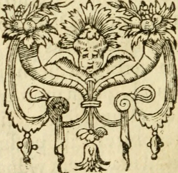 An illustration from Ad tractationem de ministrorum evangelii gradibus, 1593, leaf 43