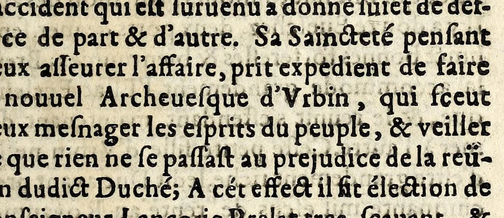 An illustration from Aduis donné au roy, sur l'estat present des affaires de Rome, sous Urbain VIII., 1630, leaf 53