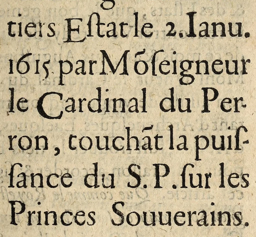 An illustration from Aduis à vn des grands de ce royaume, sur la harangue faicte au Tiers Estat le 2. ianuier 1615 /, 1615, leaf 3