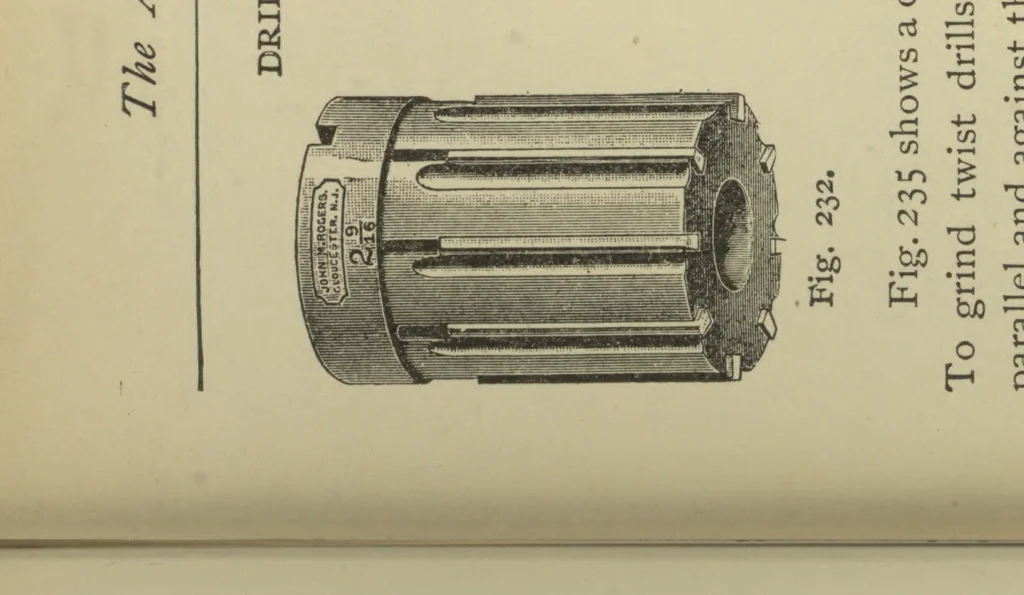 An illustration from The advanced machinist; a practical and educational treatise, with illustrations, 1903, leaf 212