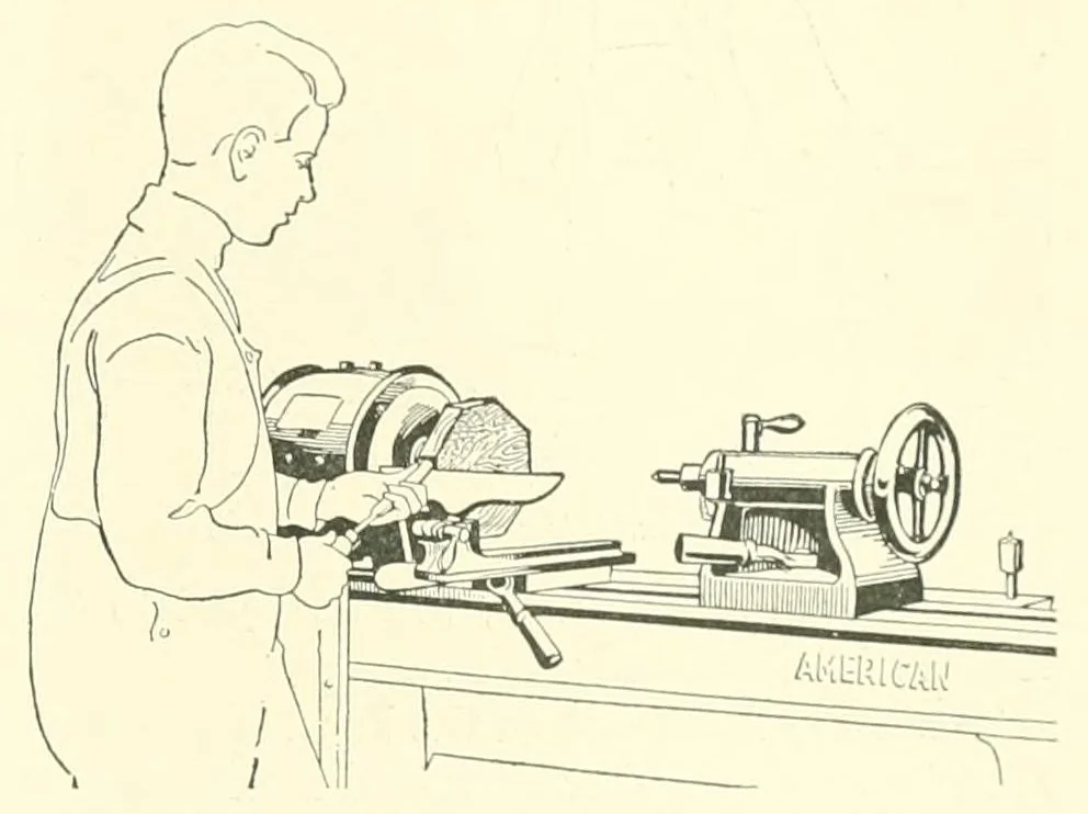 An illustration from Advanced toy making for schools, 1922, leaf 57