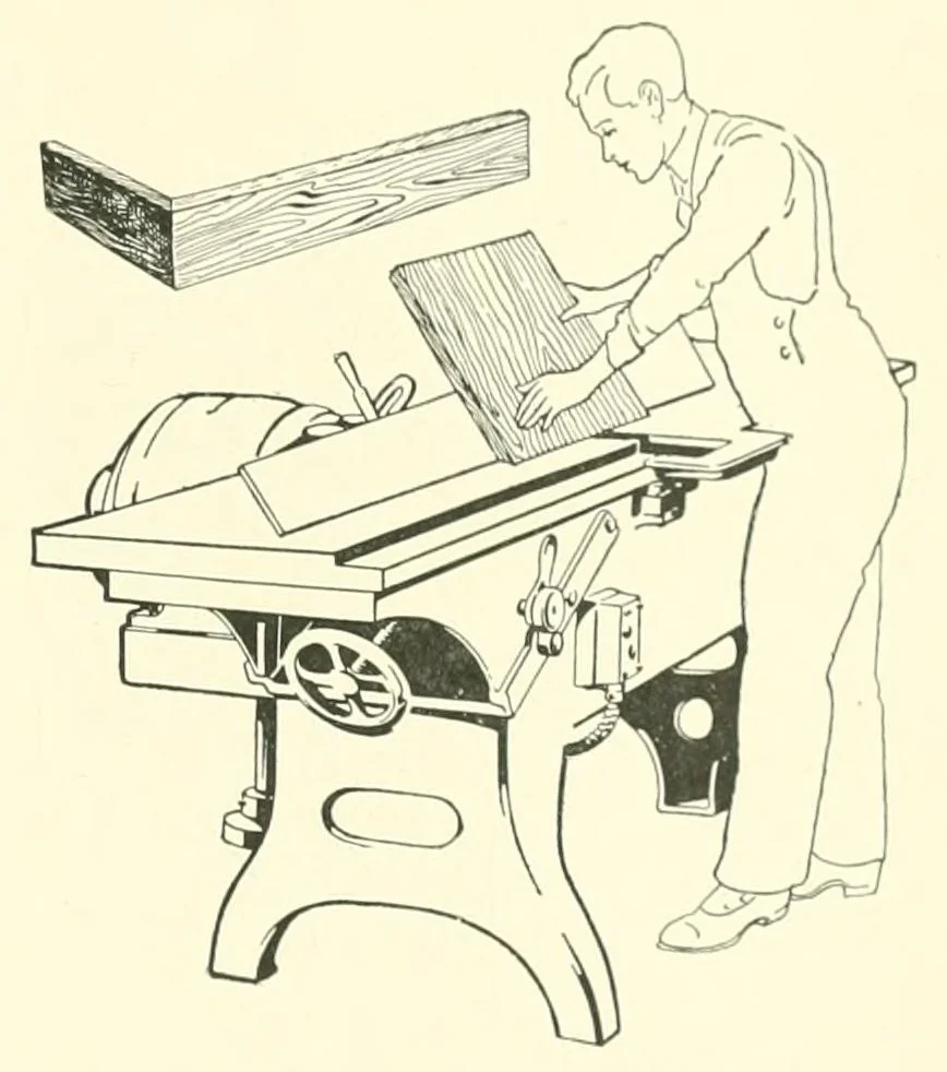 An illustration from Advanced toy making for schools, 1922, leaf 69