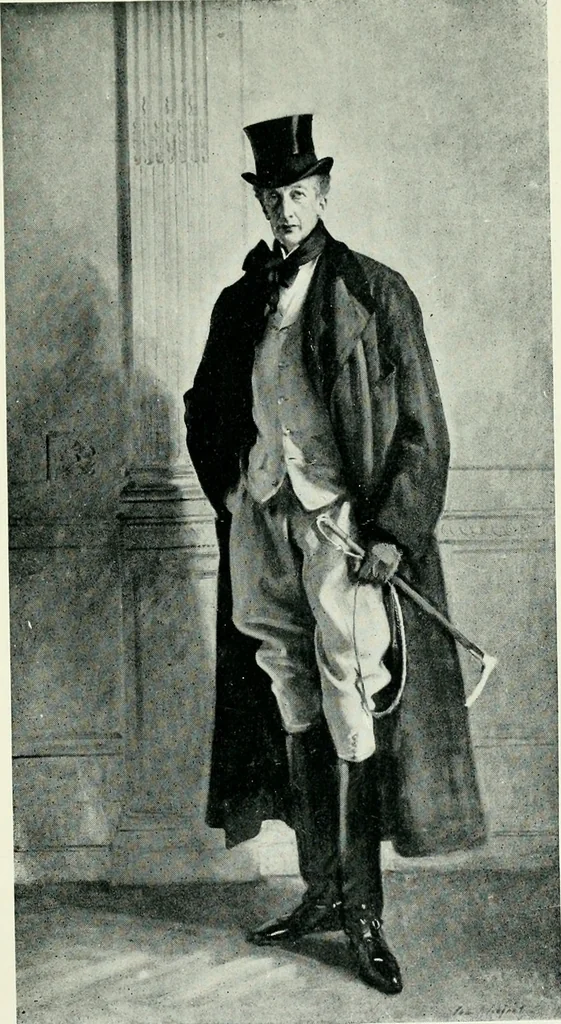 An illustration from Adventures among pictures, 1904, leaf 114