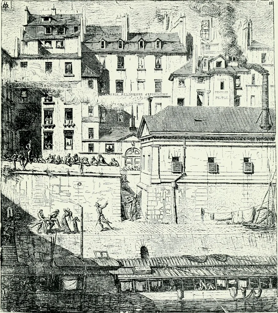 An illustration from Adventures among pictures, 1904, leaf 150
