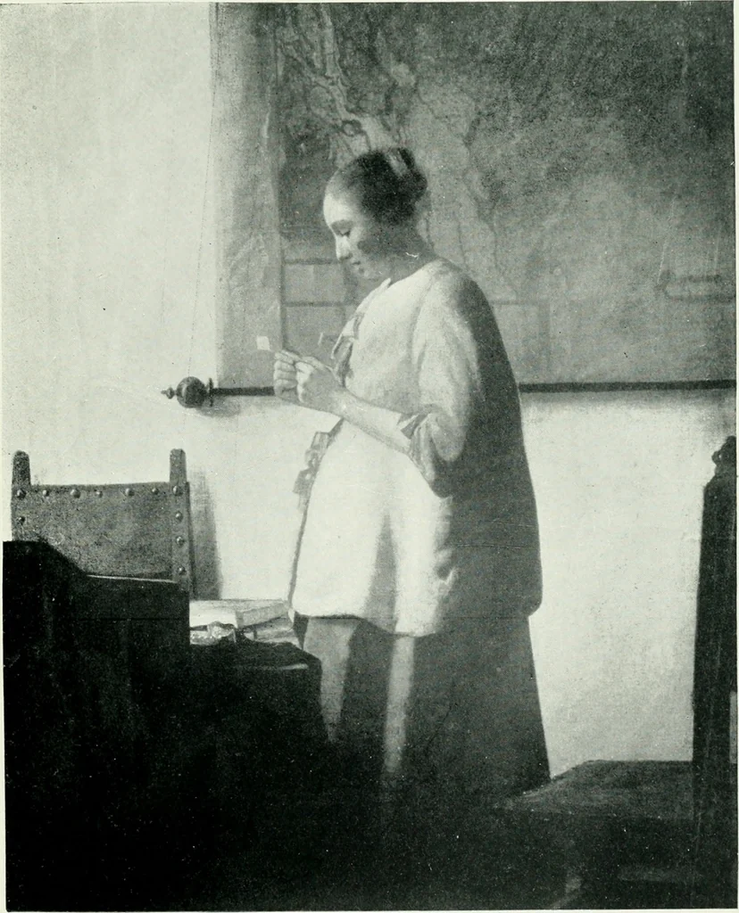 An illustration from Adventures among pictures, 1904, leaf 254