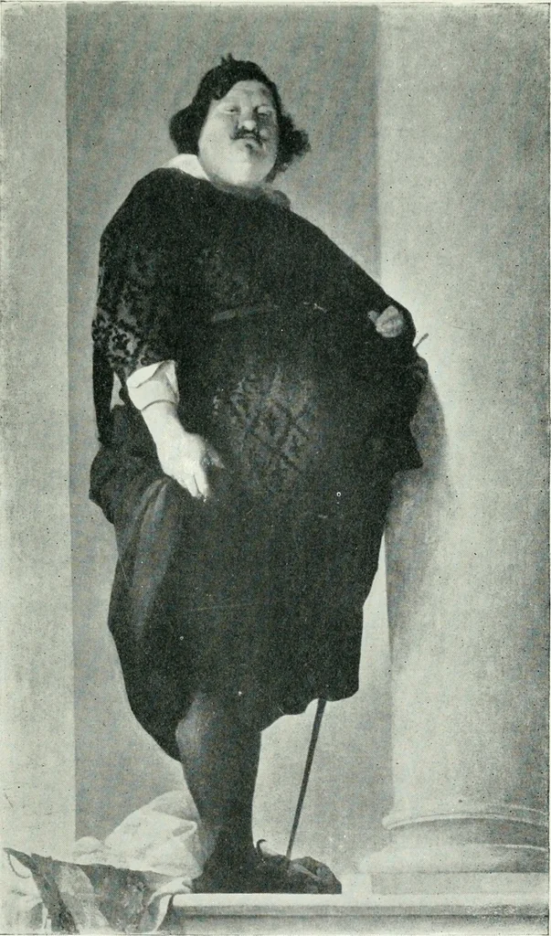 An illustration from Adventures among pictures, 1904, leaf 318