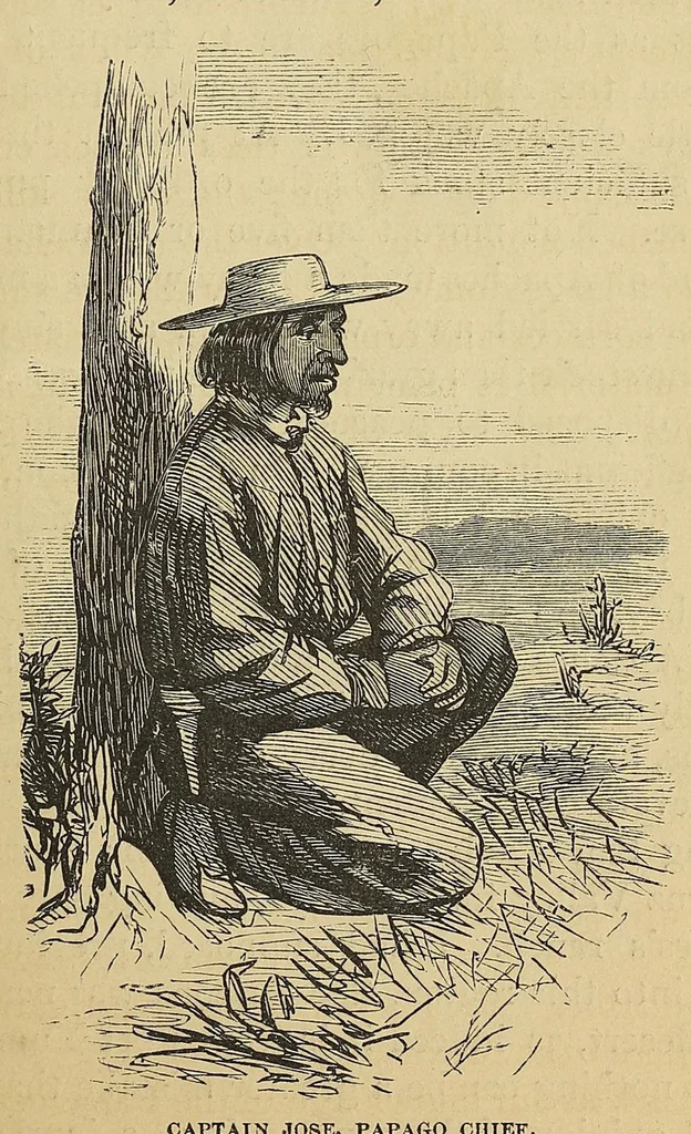 An illustration from Adventures in the Apache country : a tour through Arizona and Sonora : with notes on the silver regions of Nevada, 1869, leaf 143