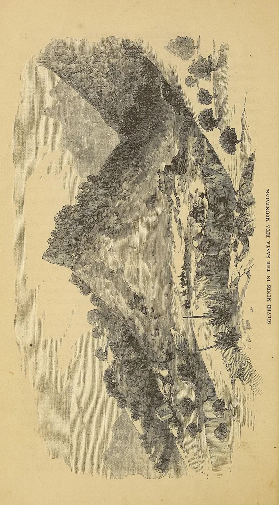 An illustration from Adventures in the Apache country : a tour through Arizona and Sonora : with notes on the silver regions of Nevada, 1869, leaf 22