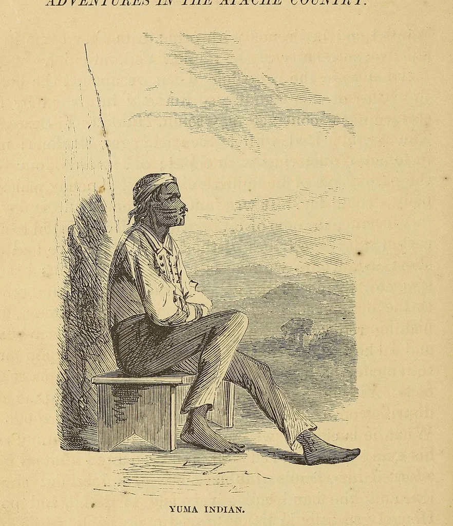 An illustration from Adventures in the Apache country : a tour through Arizona and Sonora : with notes on the silver regions of Nevada, 1869, leaf 62