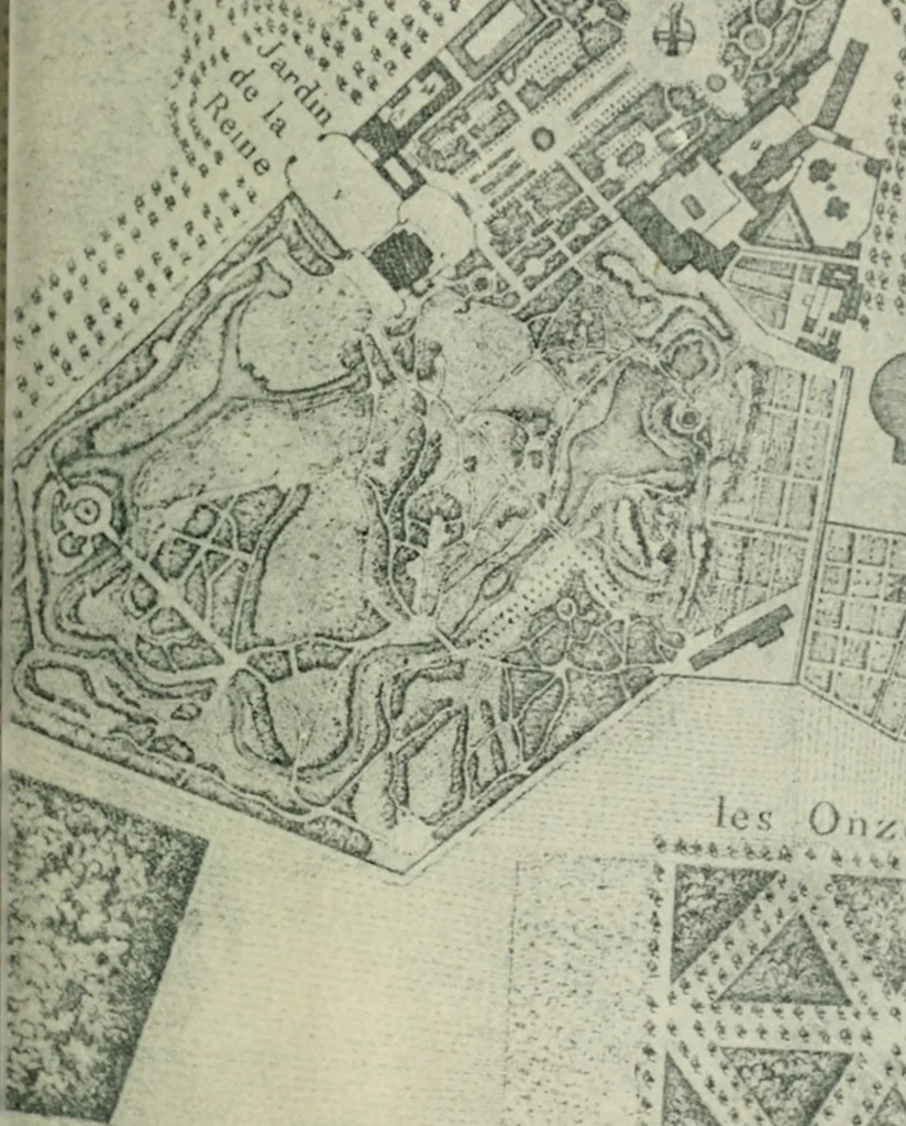 An illustration from An adventure, with appendix and maps, 1913, leaf 224