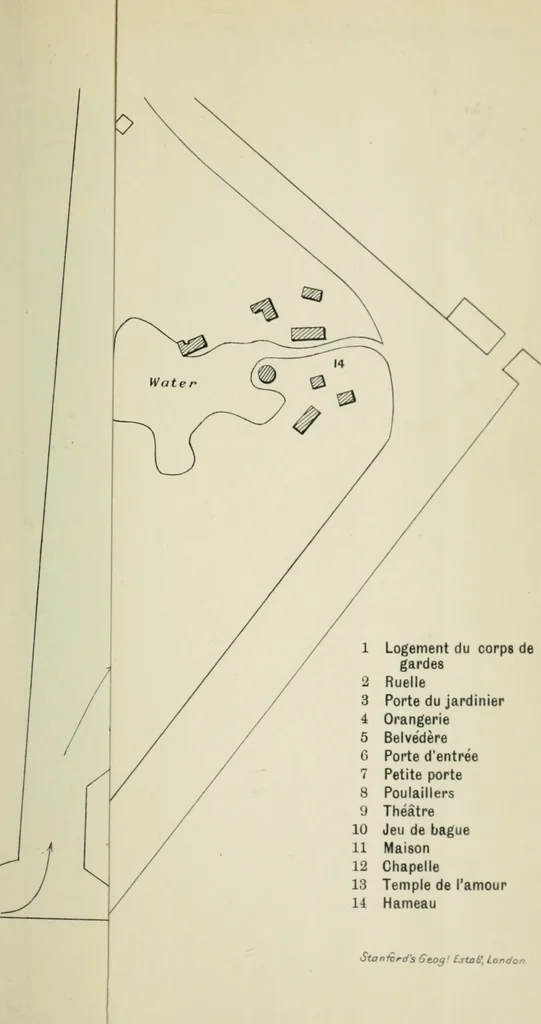 An illustration from An adventure, with appendix and maps, 1913, leaf 228