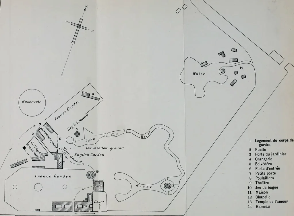An illustration from An adventure, with appendix and maps, 1913, leaf 229