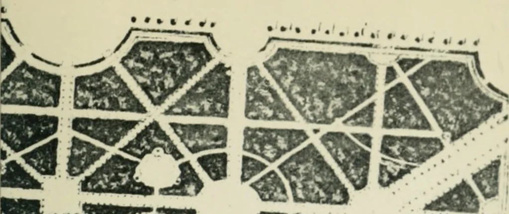 An illustration from An adventure, with appendix and maps, 1913, leaf 230