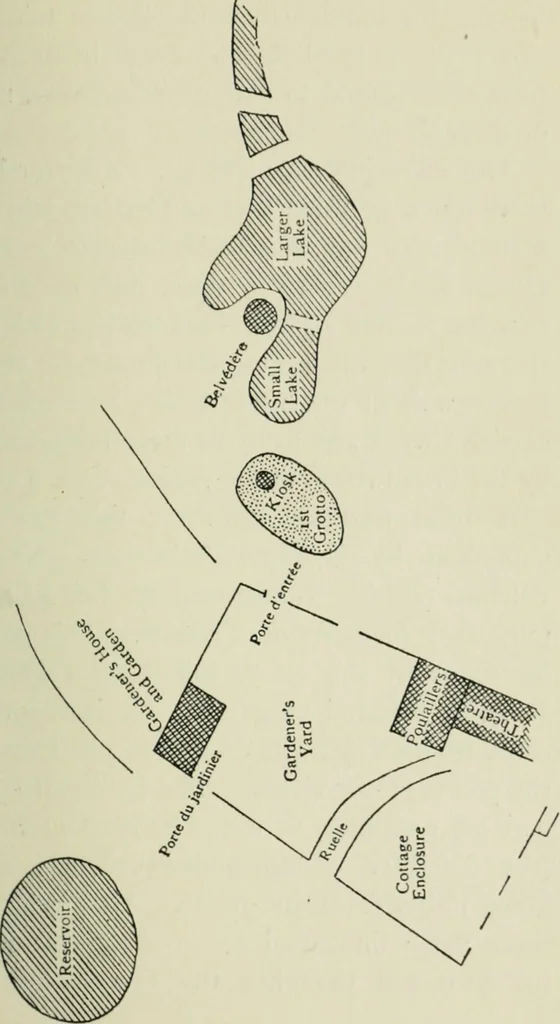 An illustration from An adventure, with appendix and maps, 1913, leaf 66