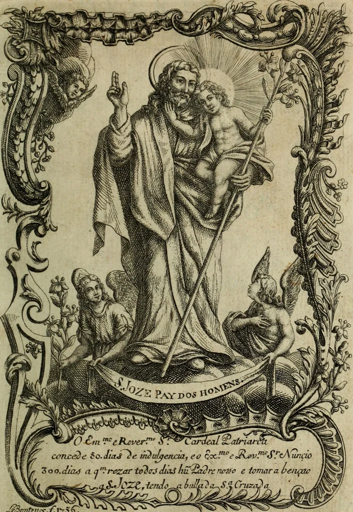 An illustration from Advertencias aos modernos, que aprendem o officio de pedreiro, e carpinteiro, 1757, leaf 6