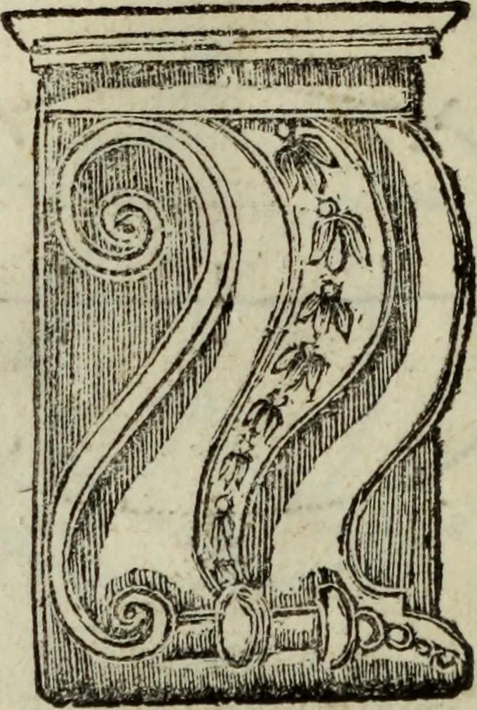 An illustration from Advertencias aos modernos, que aprendem o officio de pedreiro, e carpinteiro, 1757, leaf 67