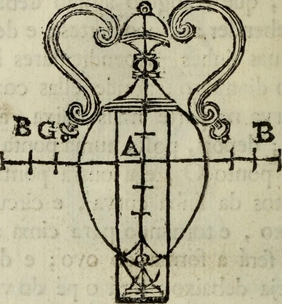 An illustration from Advertencias aos modernos, que aprendem o officio de pedreiro, e carpinteiro, 1757, leaf 69