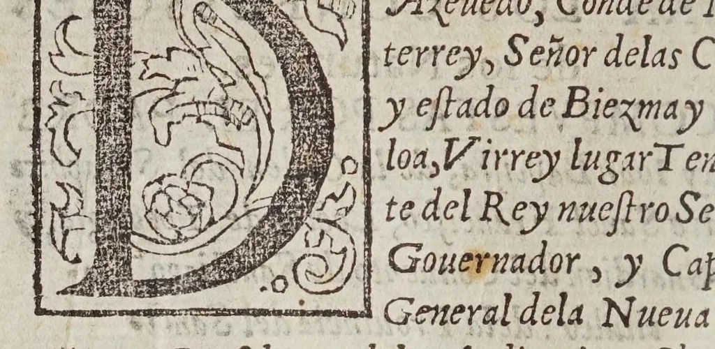 An illustration from Advertencias para los confessores de los naturales, 1600, leaf 8