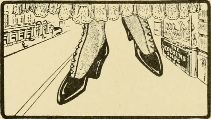 An illustration from Advertising and selling : principles of appeal and response, 1913, leaf 127
