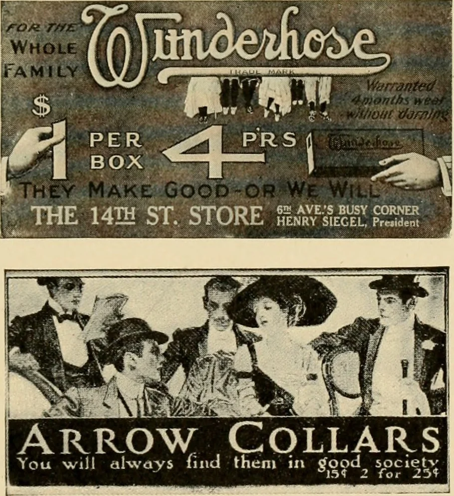An illustration from Advertising and selling : principles of appeal and response, 1913, leaf 152