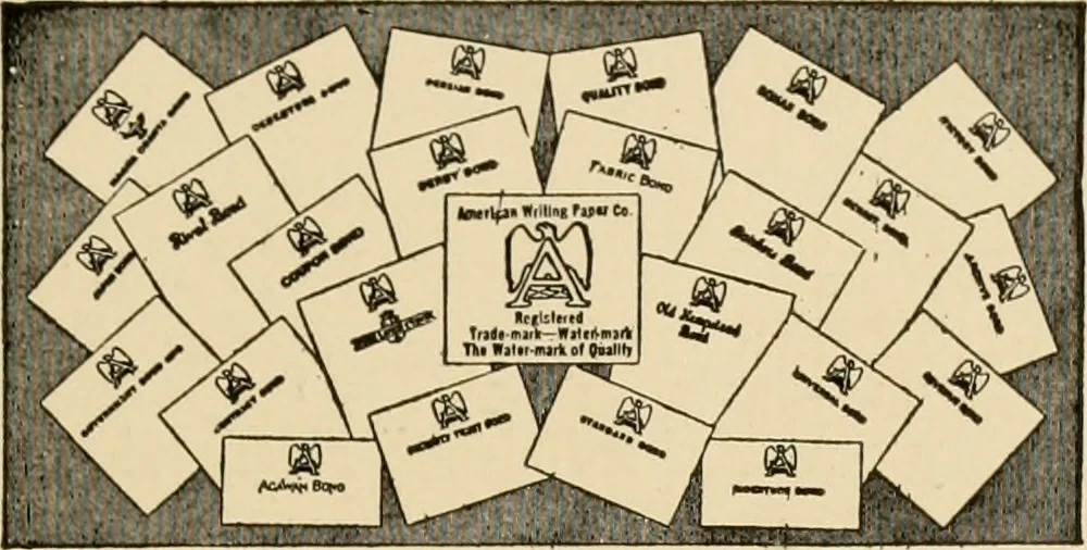 An illustration from Advertising and selling : principles of appeal and response, 1913, leaf 54