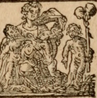 An illustration from Advertissement povr la ivrisdiction consvlaire des marchands, fait par vn particulier en 1616. Plvs vn traicté des ivge et consvls des marchands, 1651, leaf 38