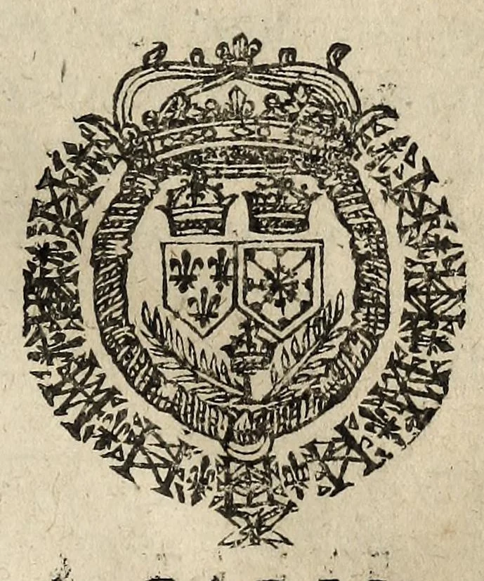An illustration from Advis a Messievrs des Estats. Pour restablir l'Ordre de Sainct Benoist en France. Auec vne Remonstrance faicte au feu roy Henry IIII. sur la reformation de l'Ordre de Sainct Benoist., 1614, leaf 17