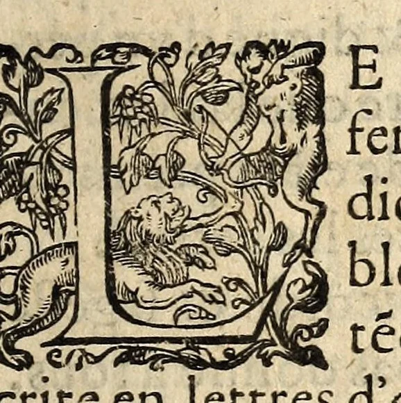 An illustration from Advis, sur ce qvi est a faire tant contre les Catholiques simulez, que les ennemis ouuerts de l'Eglise catholique apostolique & romaine., 1589, leaf 3