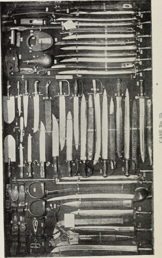 An illustration from A.E. Brooks's collection of antique guns, pistols, etc., Hartford, Conn, 1899, leaf 105