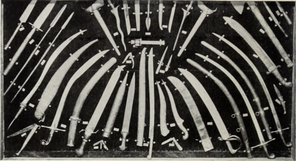 An illustration from A.E. Brooks's collection of antique guns, pistols, etc., Hartford, Conn, 1899, leaf 181