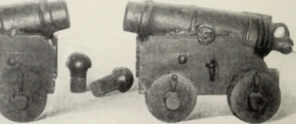 An illustration from A.E. Brooks's collection of antique guns, pistols, etc., Hartford, Conn, 1899, leaf 205