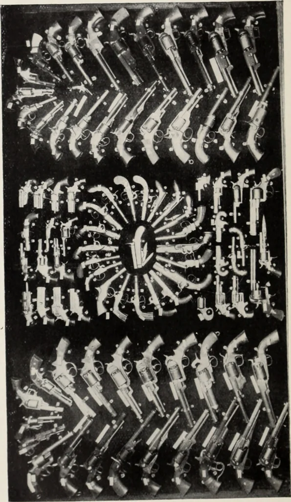 An illustration from A.E. Brooks's collection of antique guns, pistols, etc., Hartford, Conn, 1899, leaf 39