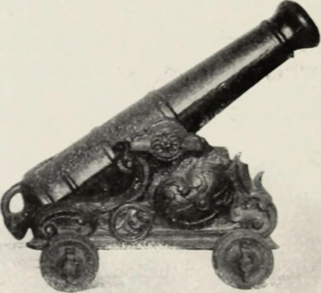 An illustration from A.E. Brooks's collection of antique guns, pistols, etc., Hartford, Conn, 1899, leaf 73