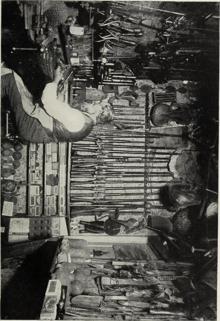 An illustration from A.E. Brooks's collection of antique guns, pistols, etc., Hartford, Conn, 1899, leaf 8